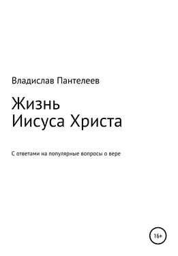 Владислав Пантелеев Жизнь Иисуса Христа обложка книги