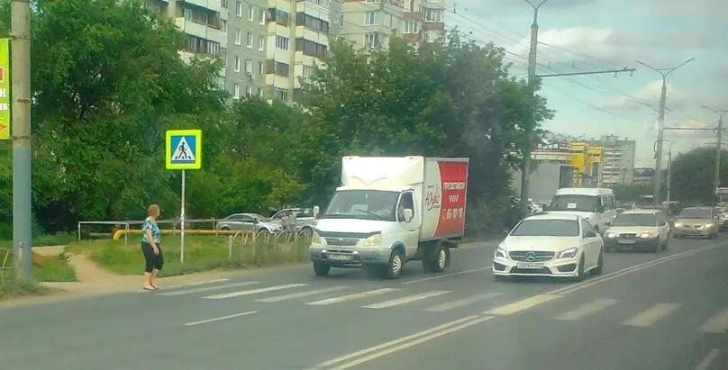 Пешеходный переход обозначенный знаком 5192 и разметкой 1141 Разметка - фото 73