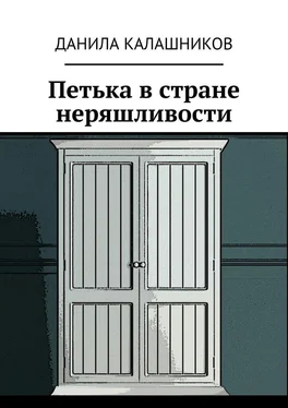 Данила Калашников Петька в стране неряшливости обложка книги