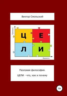 Виктор Смольский Пазловая философия. Цели – что, как и почему обложка книги