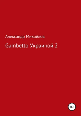 Александр Михайлов Gambetto Украиной 2 обложка книги