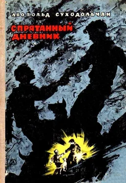 Леопольд Суходольчан Спрятанный дневник обложка книги