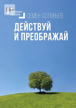 Семен Соловьев Действуй и преображай. Повседневная психология обложка книги