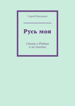 Сергей Васильев Русь моя. Стихи о Родине и не только обложка книги