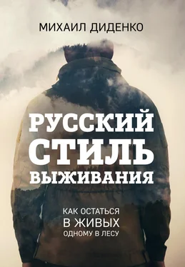 Михаил Диденко Русский стиль выживания. Как остаться в живых одному в лесу обложка книги