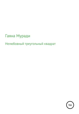 Гаяна Муради Нелюбовный треугольный квадрат обложка книги