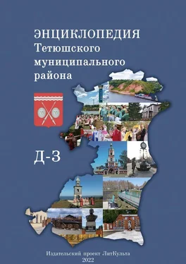 Яна Малыкина Энциклопедия Тетюшского муниципального района. Д-З обложка книги