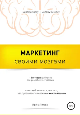 Ирина Титова Маркетинг своими мозгами обложка книги