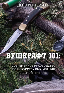 Дейв Кентербери Бушкрафт 101. Современное руководство по искусству выживания в дикой природе обложка книги