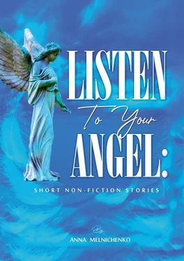 Anna Melnichenko Listen to your angel: short non-fiction stories обложка книги