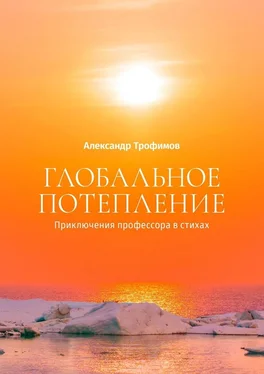 Александр Трофимов Глобальное потепление. Приключения профессора в стихах обложка книги