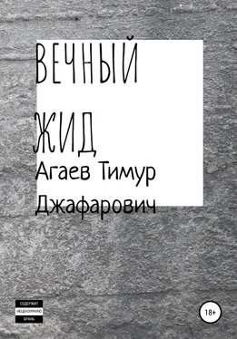 Тимур Агаев Вечный жид обложка книги