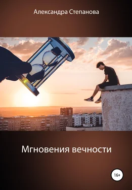 Александра Степанова Мгновения вечности обложка книги