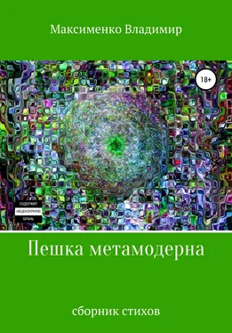Владимир Максименко Пешка метамодерна обложка книги