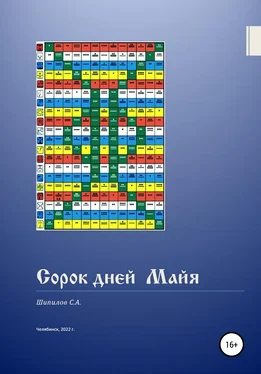Шипилов С.А. Сорок дней Майя обложка книги