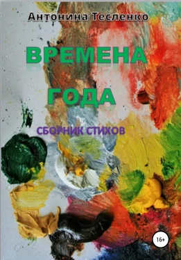 Антонина Тесленко Времена года обложка книги