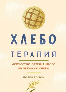 Полин Бомон Хлеботерапия. Искусство осознанного выпекания хлеба обложка книги