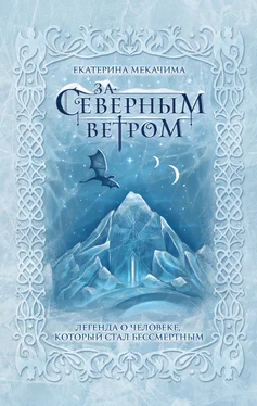 Екатерина Мекачима За Северным ветром обложка книги