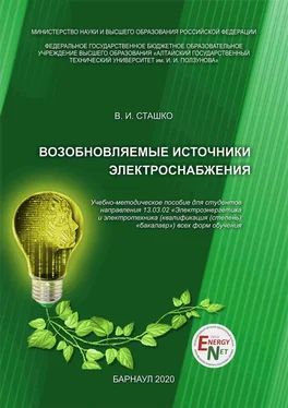 Василий Сташко Возобновляемые источники электроснабжения обложка книги