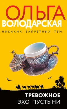 Ольга Володарская Тревожное эхо пустыни обложка книги