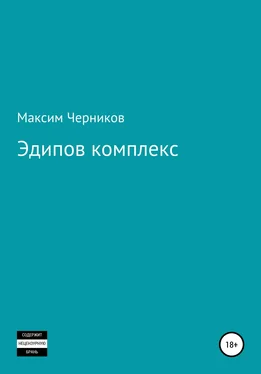 Максим Черников Эдипов комплекс обложка книги