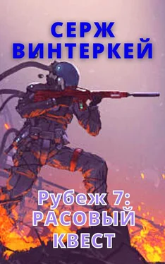 Серж Винтеркей Рубеж 7: Расовый квест обложка книги