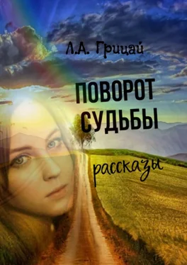 Людмила Грицай Поворот судьбы обложка книги