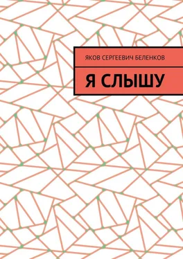 Яков Беленков Я слышу обложка книги