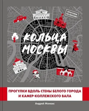 Андрей Монамс Кольца Москвы: Прогулки вдоль стены Белого города и Камер-Коллежского вала