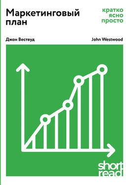 Джон Вествуд Маркетинговый план: кратко, ясно, просто обложка книги