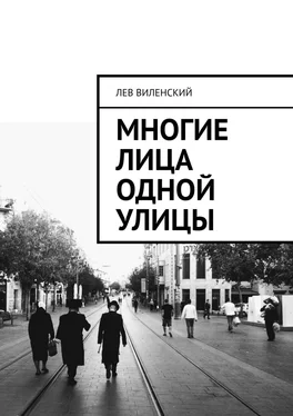 Лев Виленский Многие лица одной улицы обложка книги