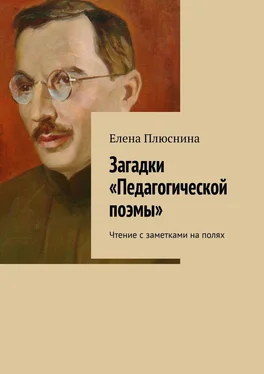 Елена Плюснина Загадки «Педагогической поэмы». Чтение с заметками на полях обложка книги