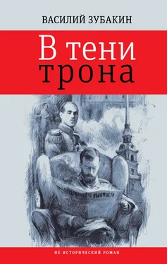 Василий Зубакин В тени трона обложка книги