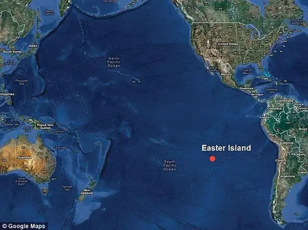 Рис 12Остров Пасхи или Easter Island в Тихом океане 132 Остров Пасхи или - фото 11
