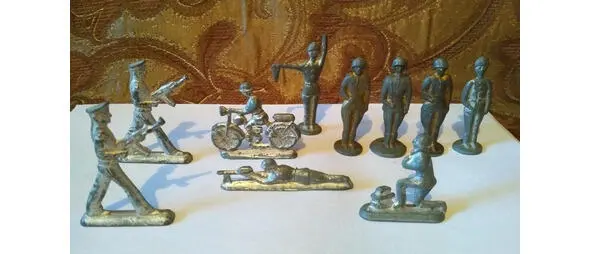 Оловянные фигурки из наборов Моряки на параде Солдаты на учениях и - фото 5