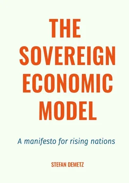Stefan Demetz The Sovereign Economic Model. A manifesto for rising nations обложка книги