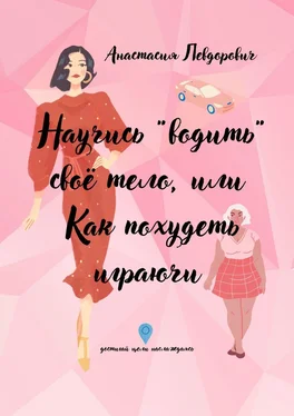 Анастасия Левдорович Научись «водить» свое тело, или Как похудеть играючи. Достигай цели наслаждаясь обложка книги