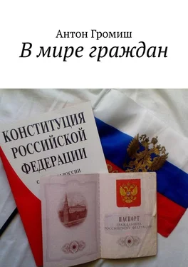 Антон Громиш В мире граждан обложка книги