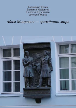 Наталья Шумилова Адам Мицкевич – гражданин мира обложка книги