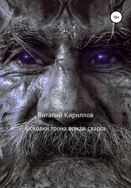 Виталий Кириллов Осколки трона вождя cварга обложка книги
