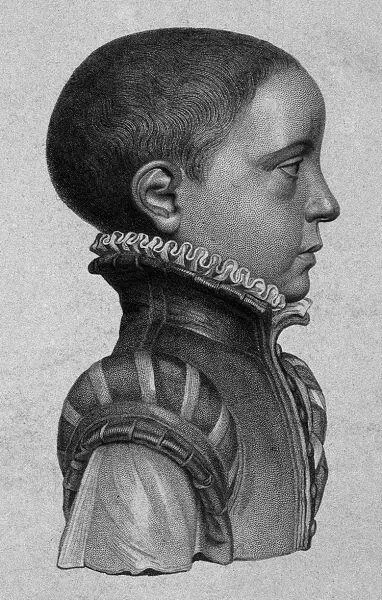 Ил 4 Ф Бэкон в возрасте восьми лет Гравюра Ф Холла F Holl по рисунку А - фото 4