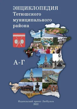 Яна Малыкина Энциклопедия Тетюшского муниципального района. А–Г обложка книги