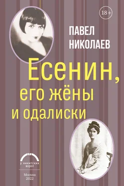 Павел Николаев Есенин, его жёны и одалиски обложка книги
