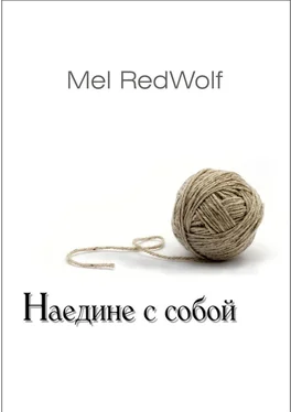 Mel RedWolf Наедине с собой обложка книги