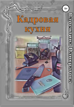 Валентина Панкратова Кадровая кухня обложка книги