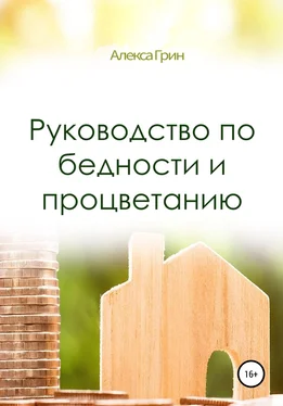 Алекса Грин Руководство по бедности и процветанию обложка книги
