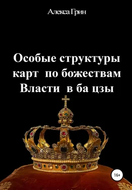 Алекса Грин Особые структуры карт по божествам Власти в ба цзы обложка книги