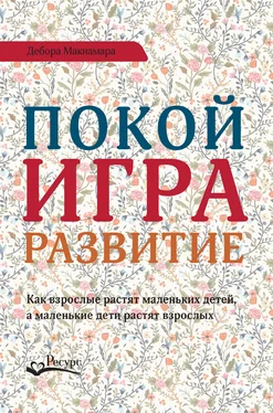 Дебора Макнамара Покой, игра, развитие. Как взрослые растят маленьких детей, а маленькие дети растят взрослых обложка книги