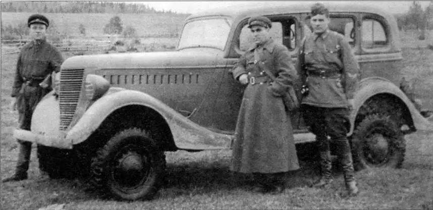 Автомобиль ГАЗ6173 в действующей армии Осень 1941 г Полноприводной - фото 18