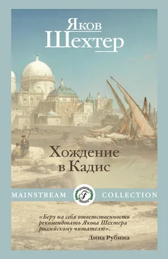 Яков Шехтер Хождение в Кадис обложка книги